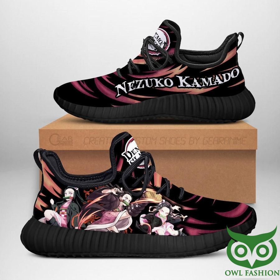 22 Demon Slayer Nezuko Kamado Custom Anime Reze Shoes Sneakers