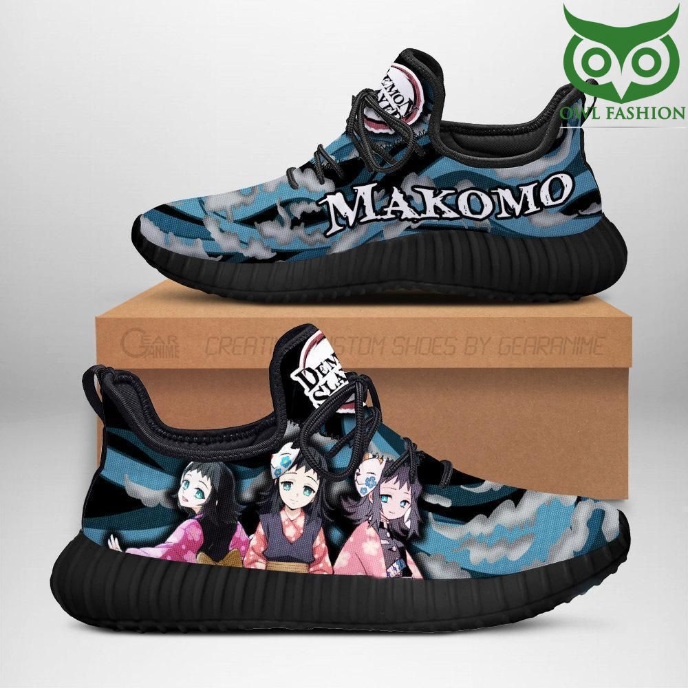 Demon Slayer Makomo Reze Shoes Custom Anime Sneakers Costume