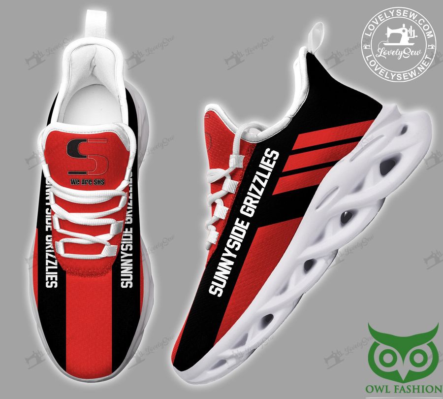 For Custom We Are SHS Sunnyside Grizzlies Max Soul Shoes