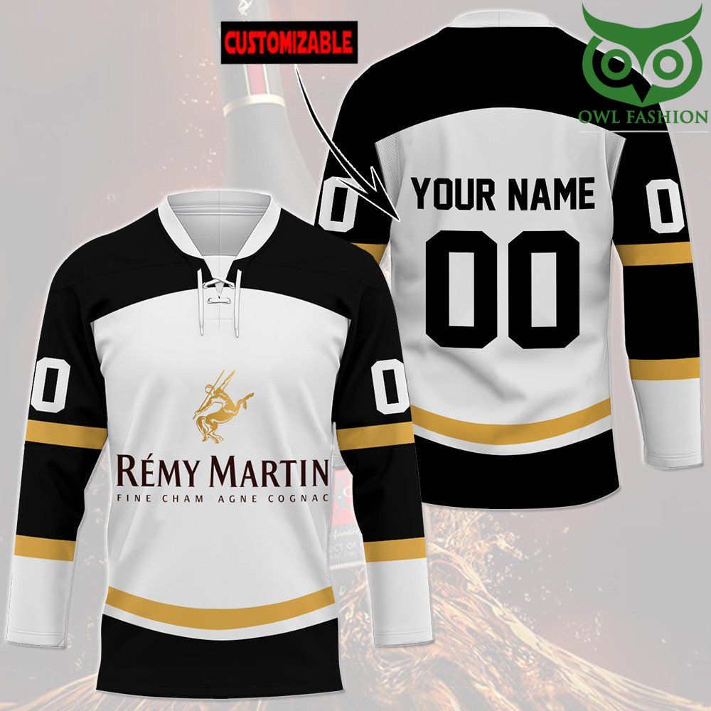 Remy Martin Custom Name Number Hockey Jersey 