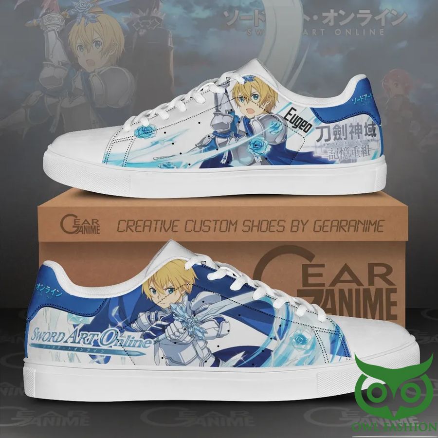 Eugeo Fight Sword Art Online Anime Stan Smith Shoes 