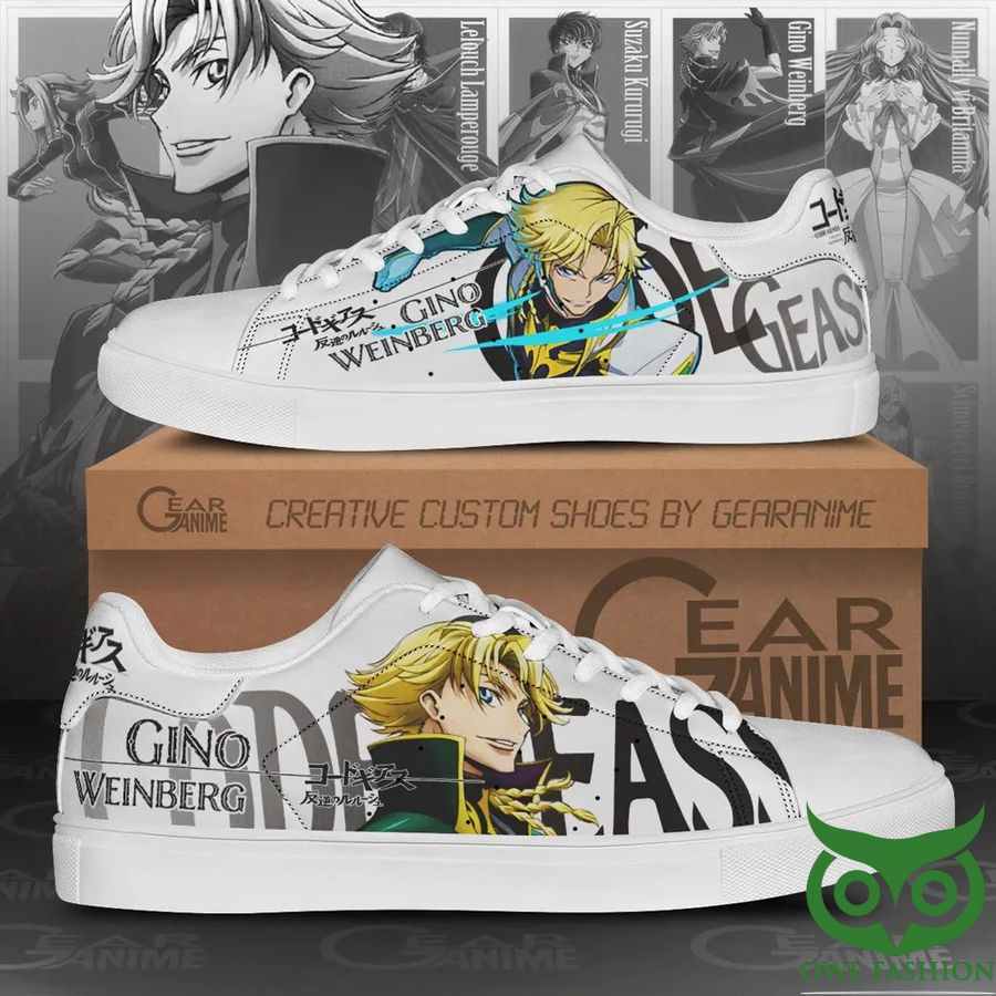 Code Geass Gino Weinberg Custom Anime Stan Smith Shoes