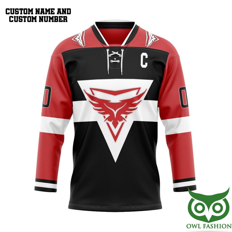 16 3D Star Trek Romulan Free State Hockey Team Custom Name Number Hockey Jersey