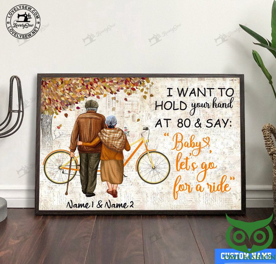 62 Custom Cycling I Want To Hold Your Hand Poster Matte Canvas