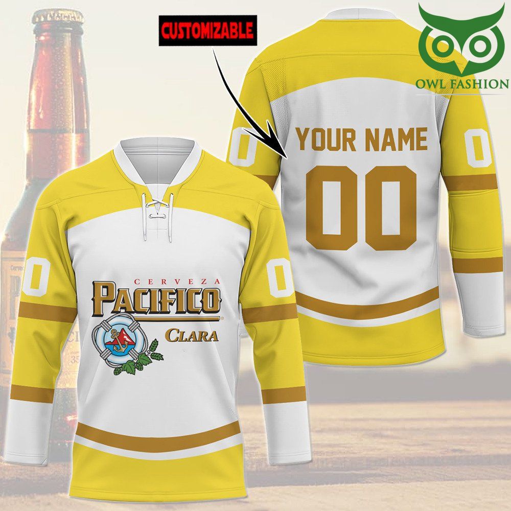 Pacifico Clara Custom Name Number Hockey Jersey 