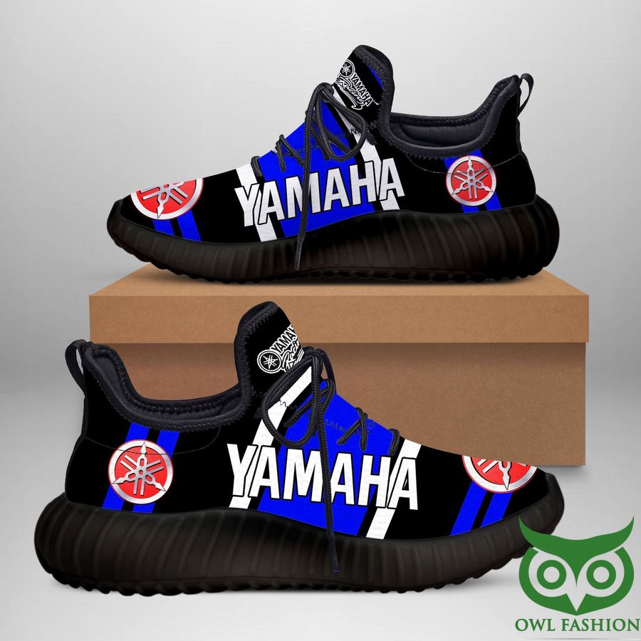 Yamaha Racing Blue and Black with Red Logo Reze Shoes Sneaker