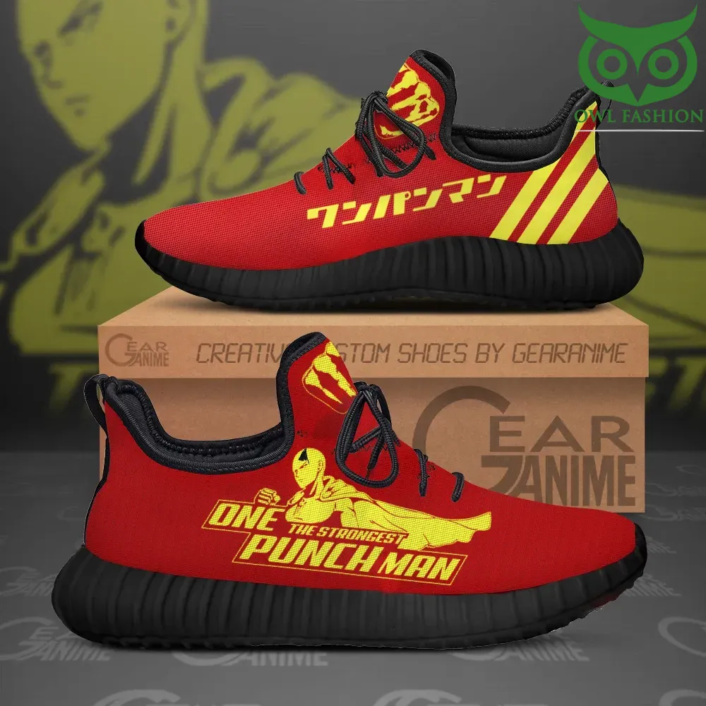 One Punch Man Reze Shoes Saitama Custom Anime Sneakers