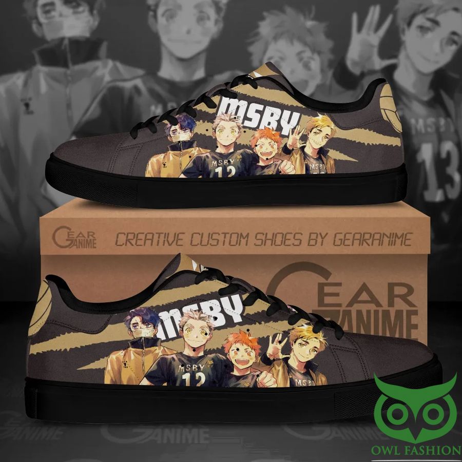 Haikyu MSBY Black Haikyu Custom Anime Stan Smith Shoes