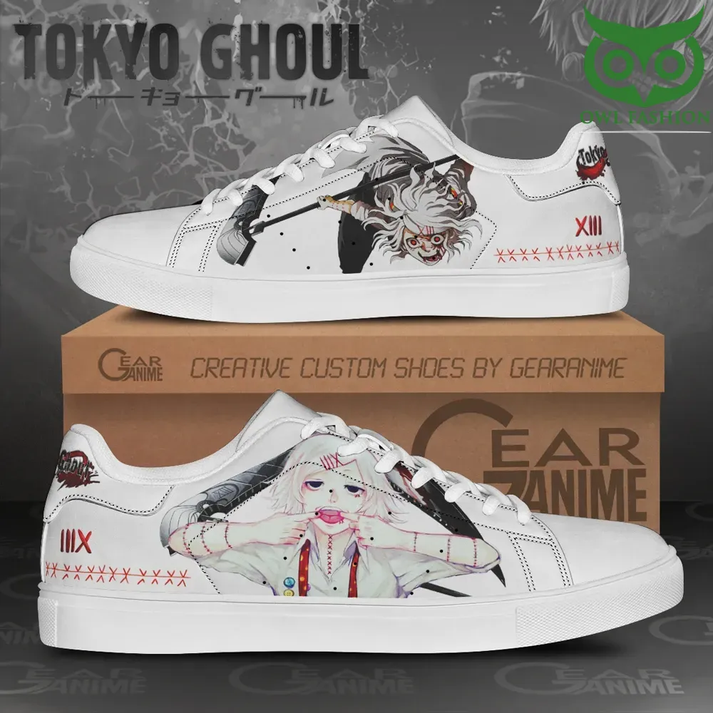 Juuzou Suzuya Skate Shoes Tokyo Ghoul Custom Anime Shoes 
