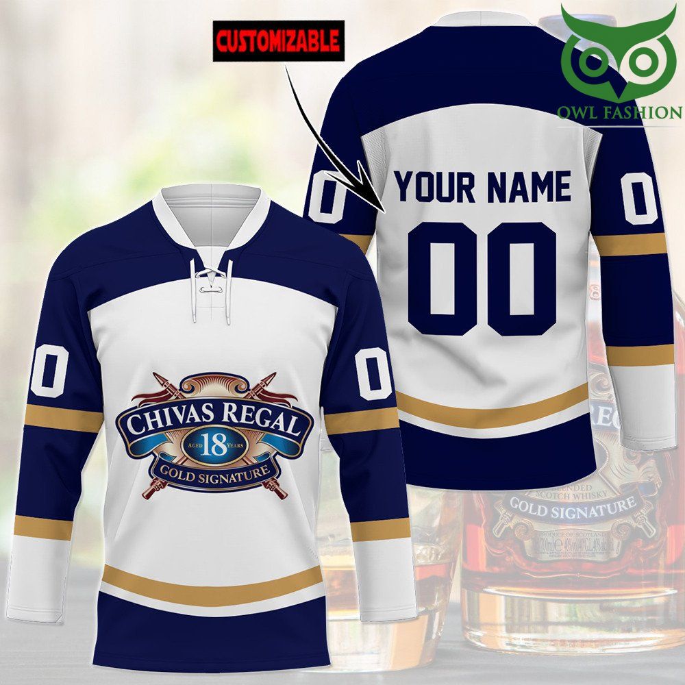 3 Chivas Rengal Custom Name Number Hockey Jersey