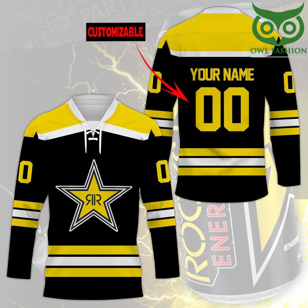 RS Custom Name Number Hockey Jersey