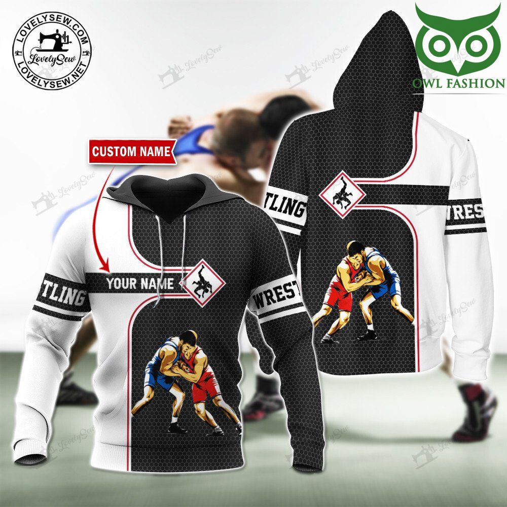 Wrestling Personalized 3D Hoodie 