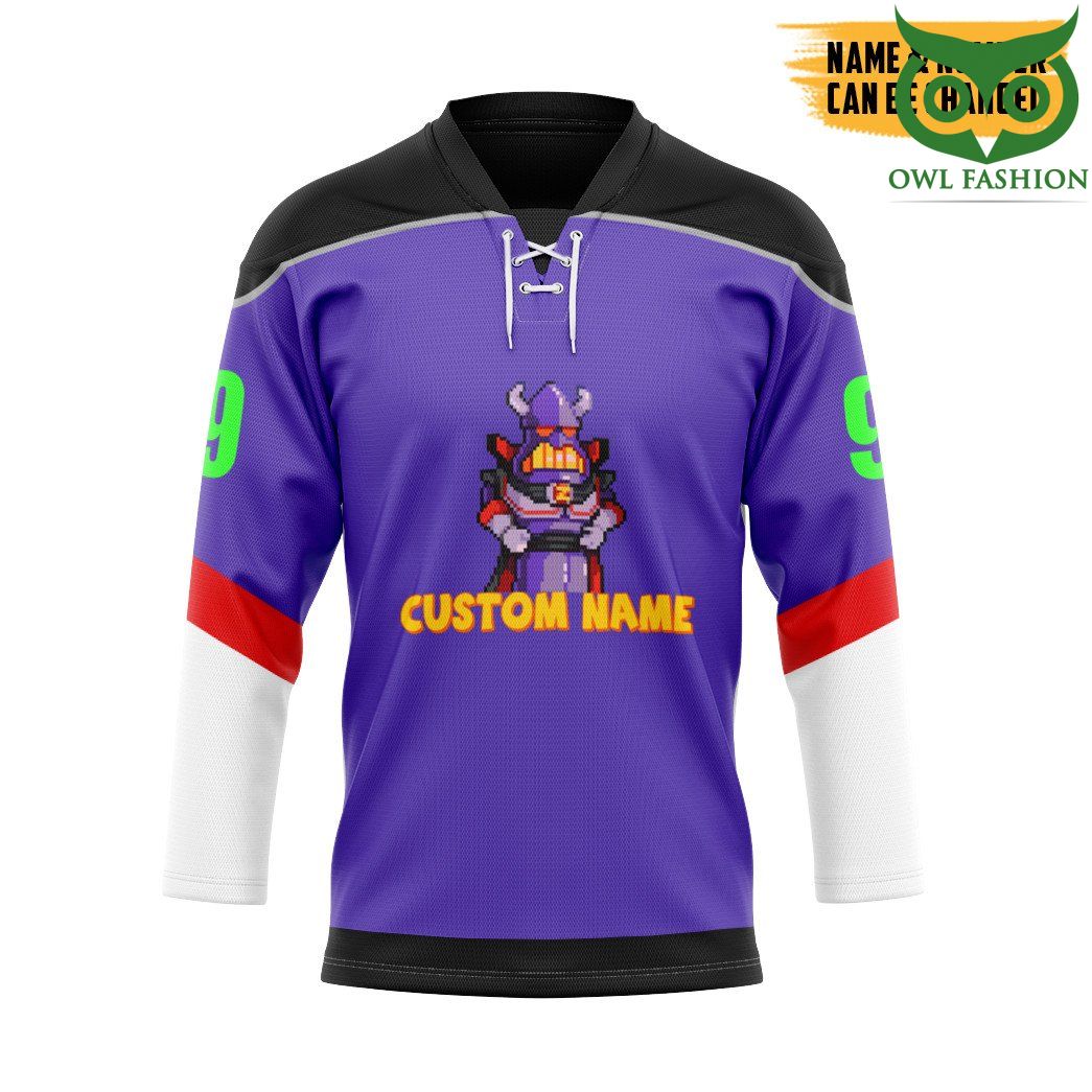 3D Emperor Zurg Toy Story Custom Name Number Hockey Jersey