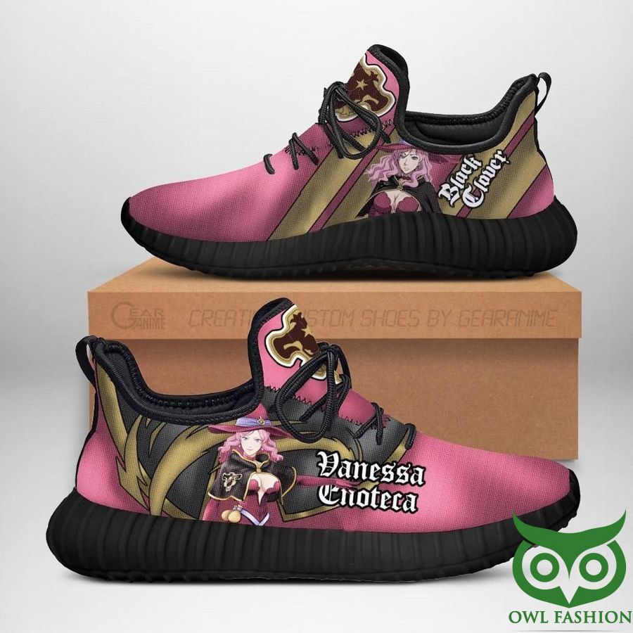 Black Clover Vanessa Black Bull Knight Anime Reze Shoes Sneakers