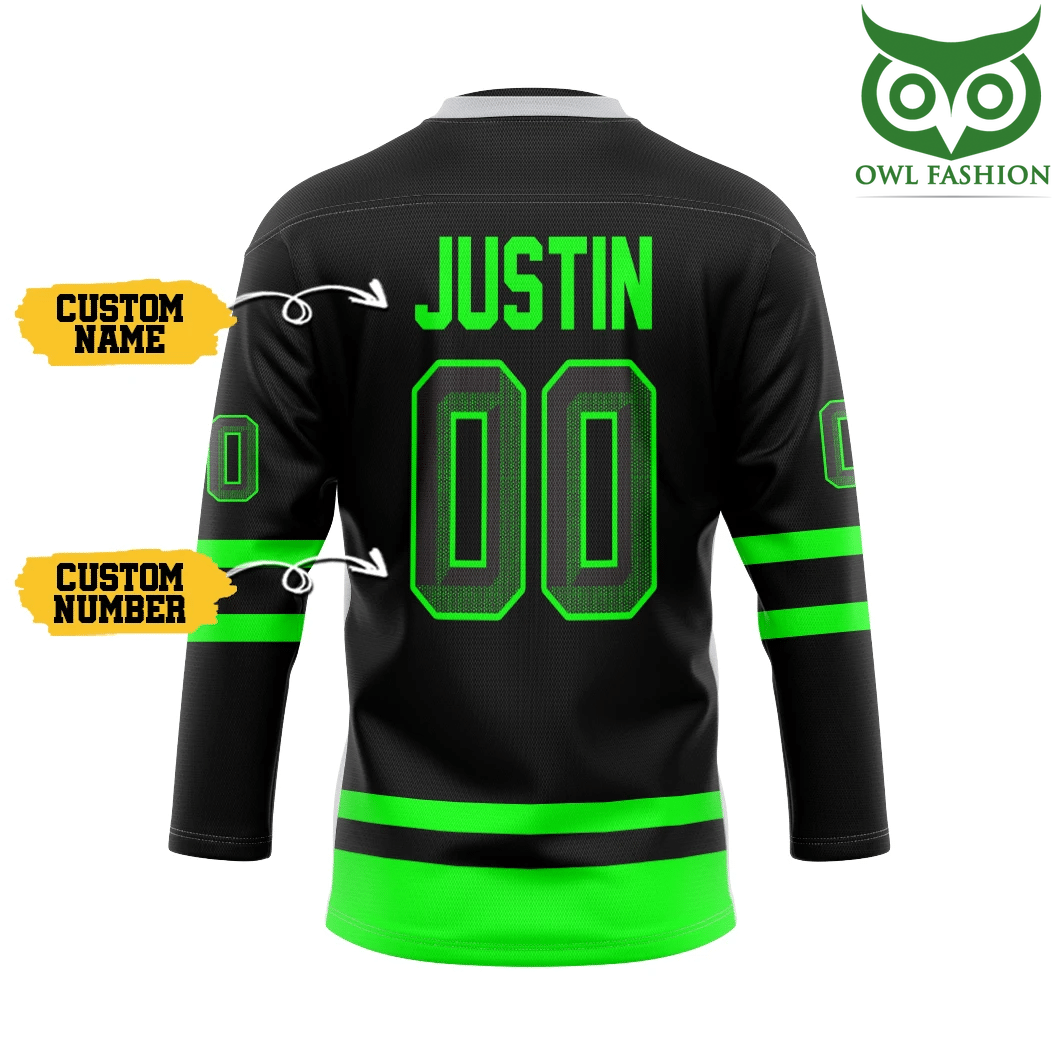 123 3D Dallas Star NHL Custom Name Number Hockey Jersey