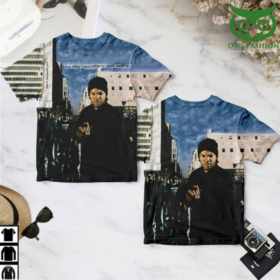 Ice Cube Most wanted t shirt 3D