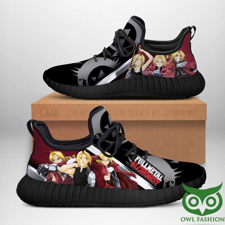 Fullmetal Alchemist Elric Anime Reze Shoes Sneakers