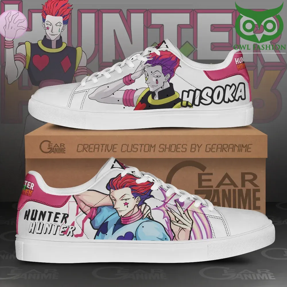 Hisoka Skate Shoes Hunter X Hunter Anime Shoes