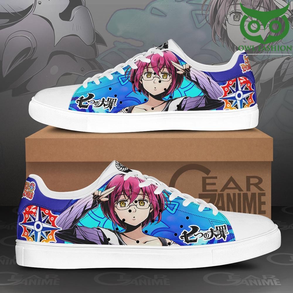 Goether Skate Shoes The Seven Deadly Sins Anime Custom Sneakers 