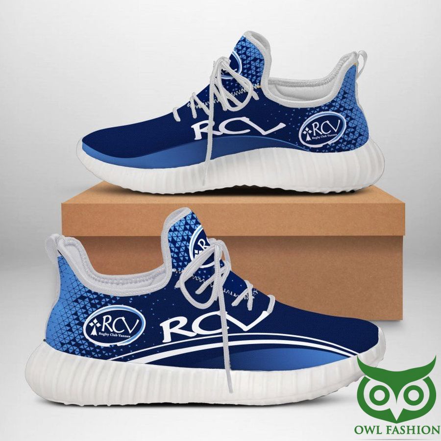 82 Rugby Club Vannes Dark and Light Blue Reze Shoes Sneaker