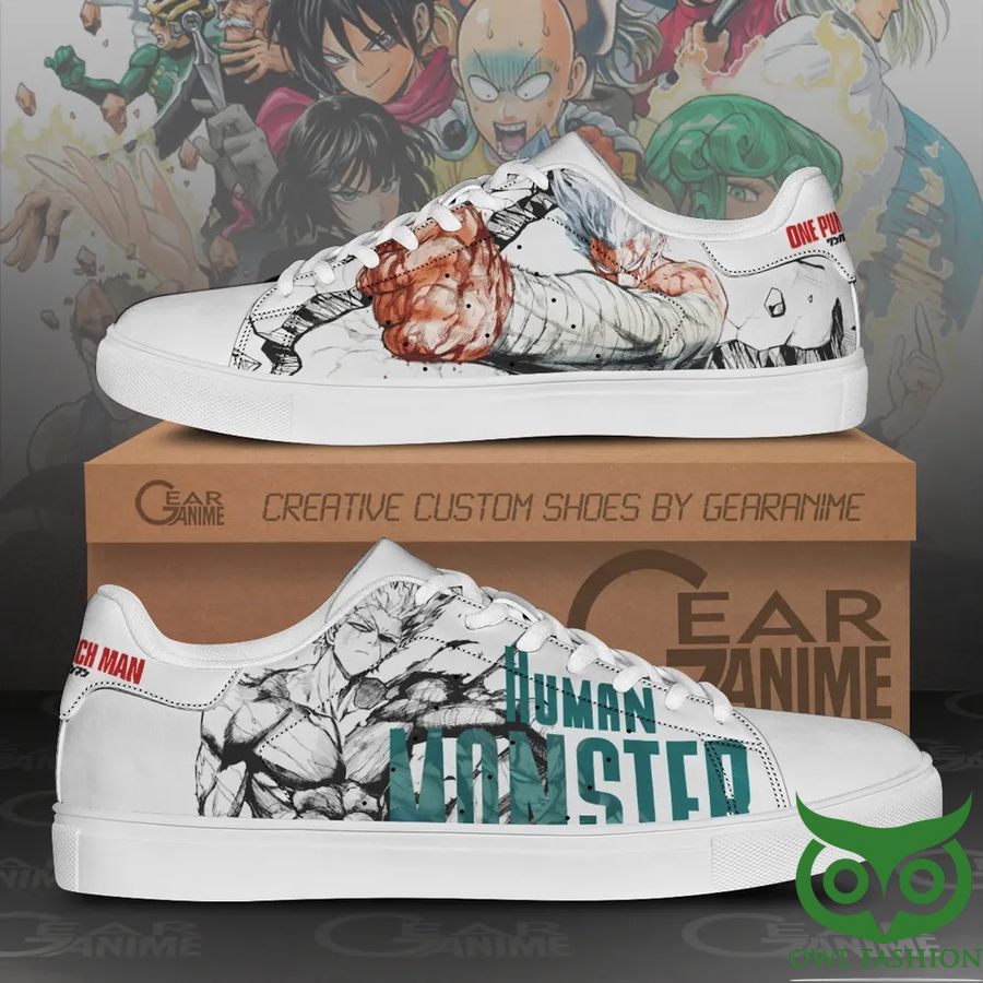 110 Garou One Punch Man Custom Anime Stan Smith Shoes