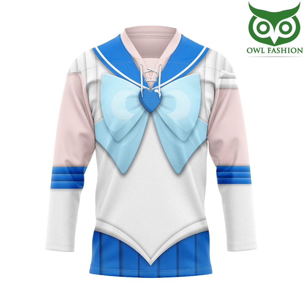 178 3D Sailor Mercury Custom Hockey Jersey