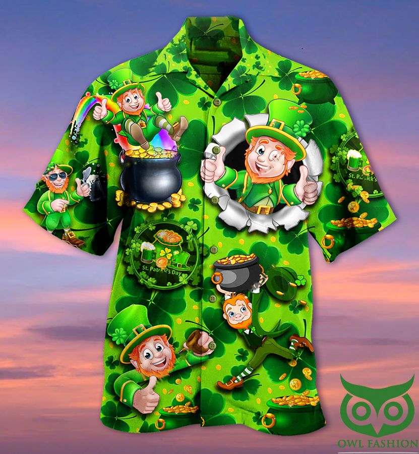 7 Saint Patrick Irish Lover Limited Edition Hawaiian Shirt