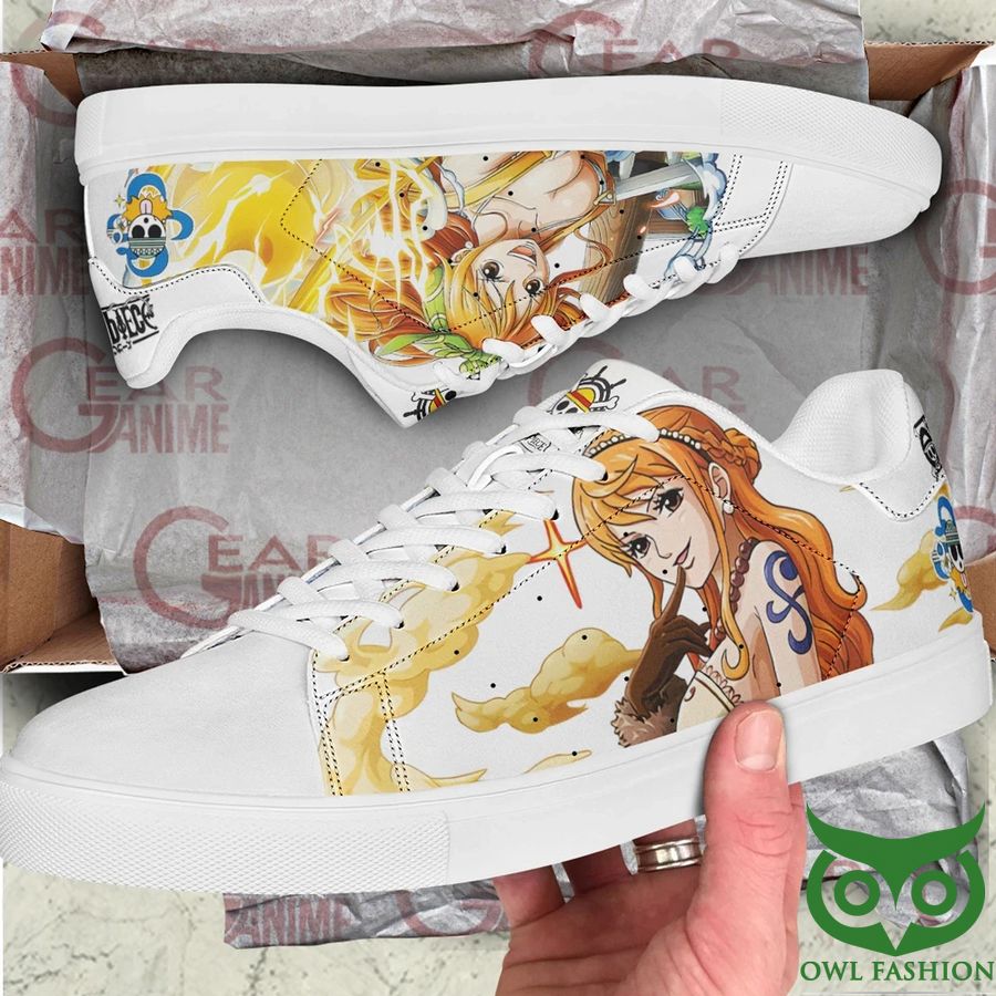 91 Nami One Piece Custom Anime Stan Smith Shoes