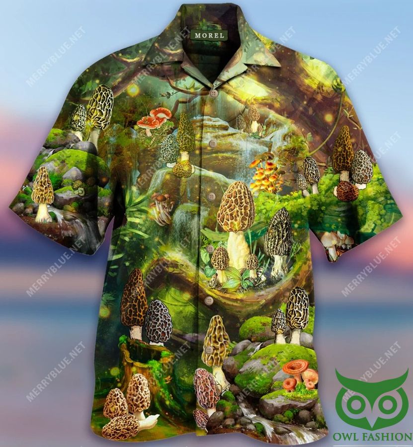 85 You Can Trust Me I Have Good Morels Mushroom Hawaiian Shirt