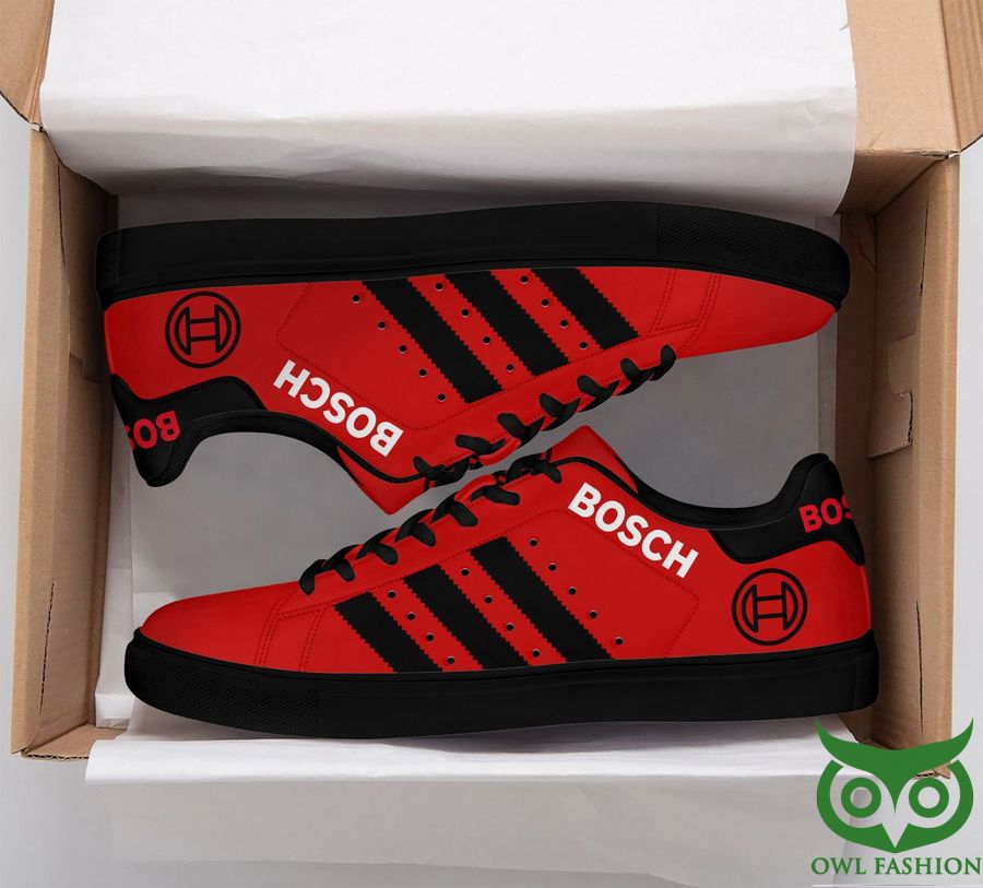 128 Bosch Red Stan Smith Shoes