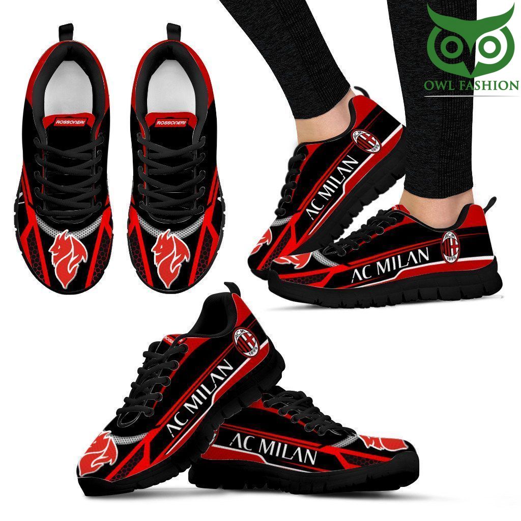 AC Milan red NAF SPECIAL 3D Printed Sneakers
