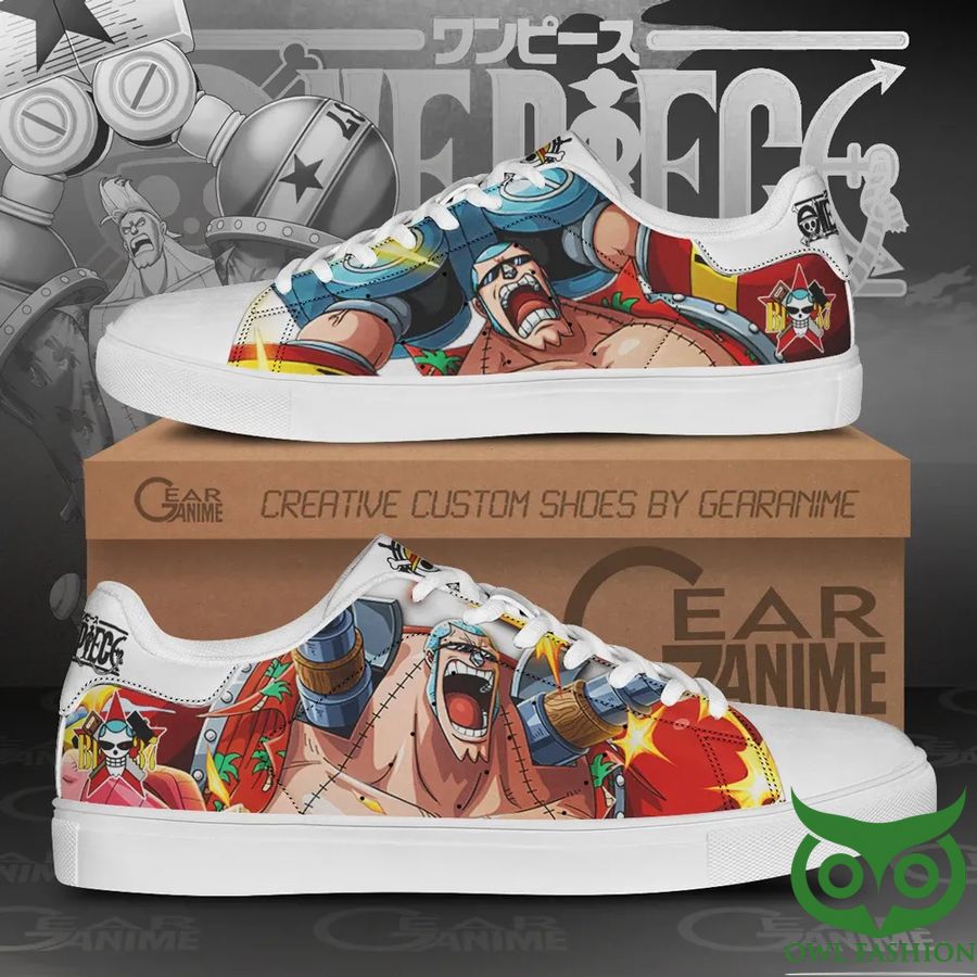 282 Franky One Piece Custom Anime Stan Smith Shoes