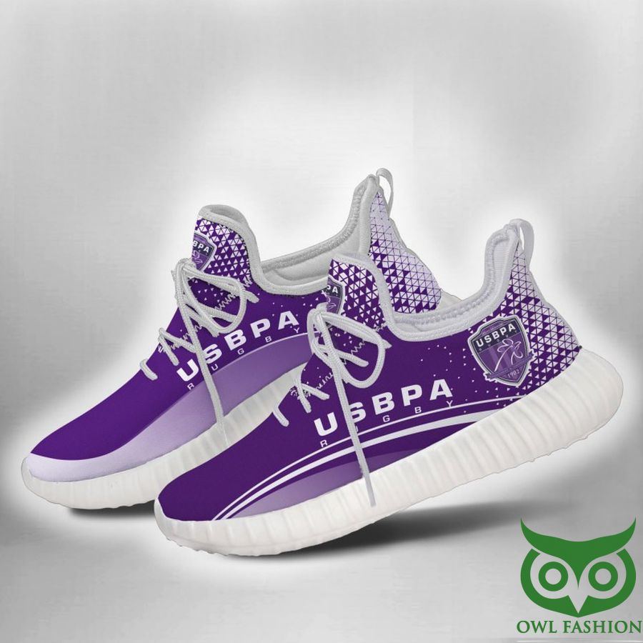52 Union Sportive Bressane Rugby Purple and White Reze Shoes Sneaker