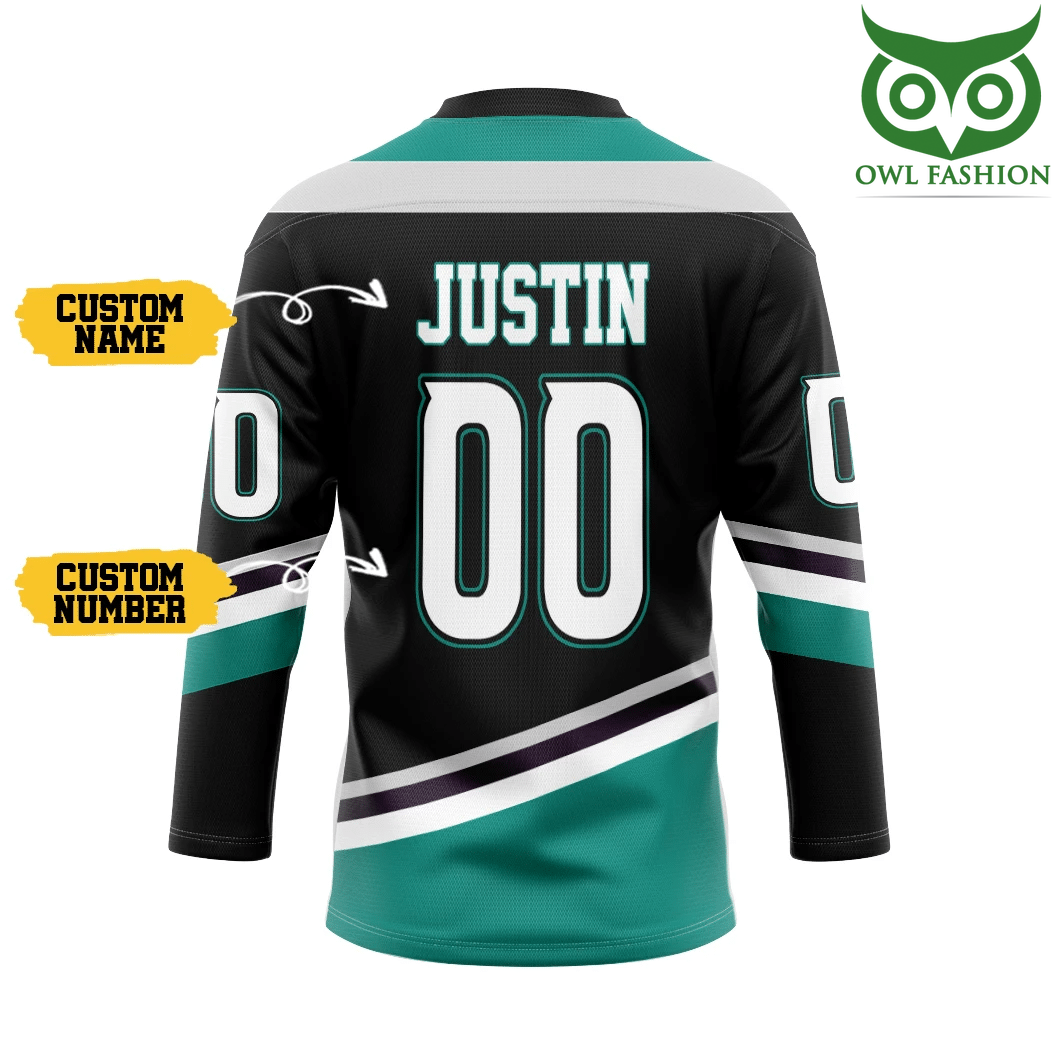 48 3D Anaheim Ducks NHL Custom Name Number Hockey Jersey