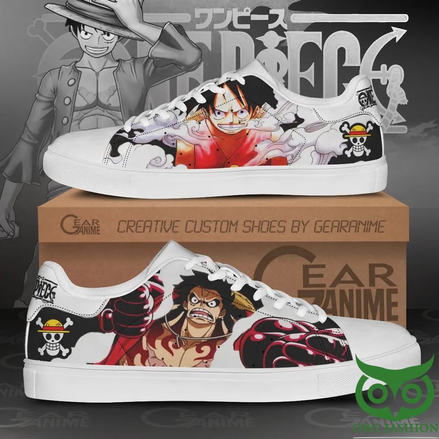 46 Monkey D Luffy One Piece Custom Anime Stan Smith Shoes