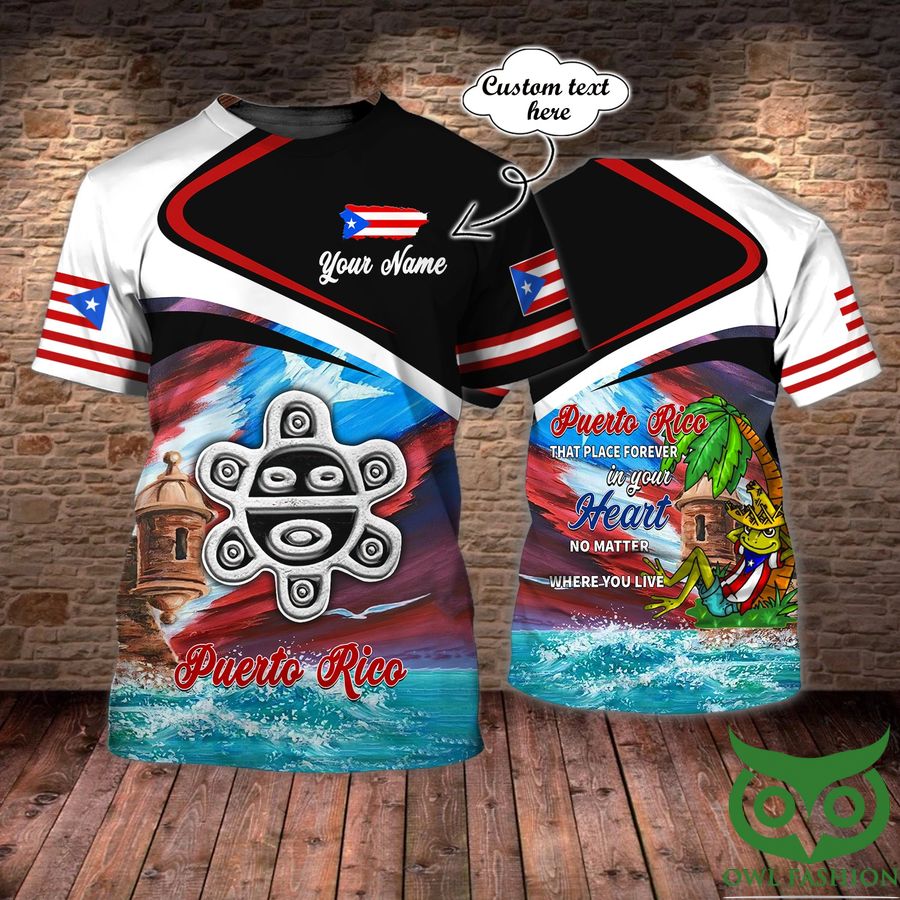 29 Custom Name Puerto Rico That Place forever in Your Heart Quotes 3D T shirt