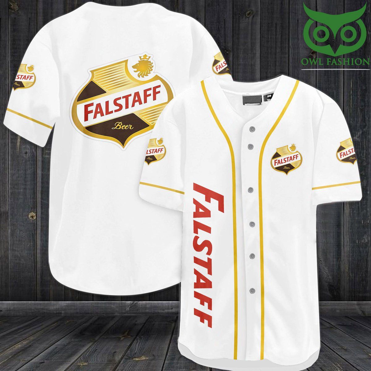 6 Falstaff Baseball Jersey Shirt