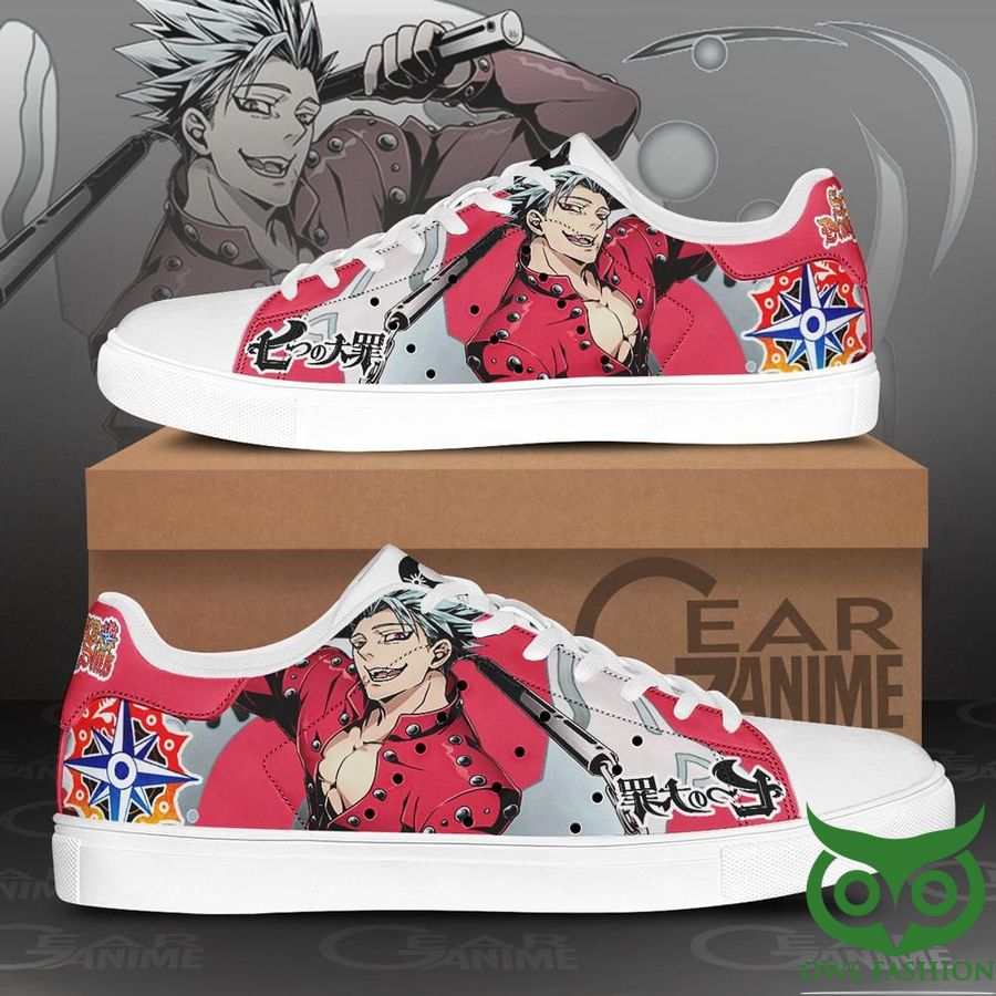 54 Ban The Seven Deadly Sins Anime Custom Stan Smith Shoes