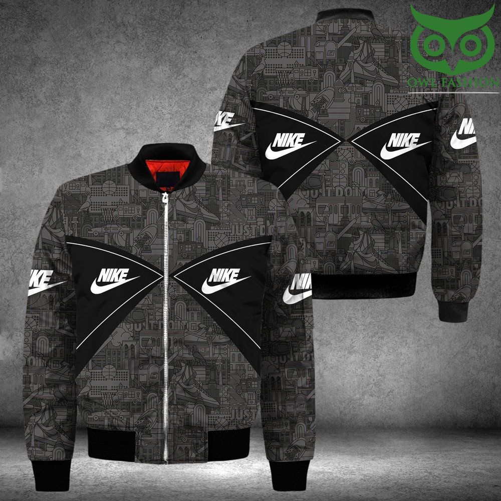 76 SPECIAL Nike Jordan logo Just do it bomber jacket