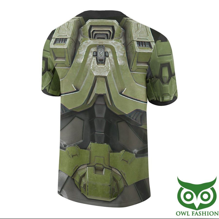 75 3D Halo Infinite Masterchief Cosplay Custom Printed 3D Jersey Shirt