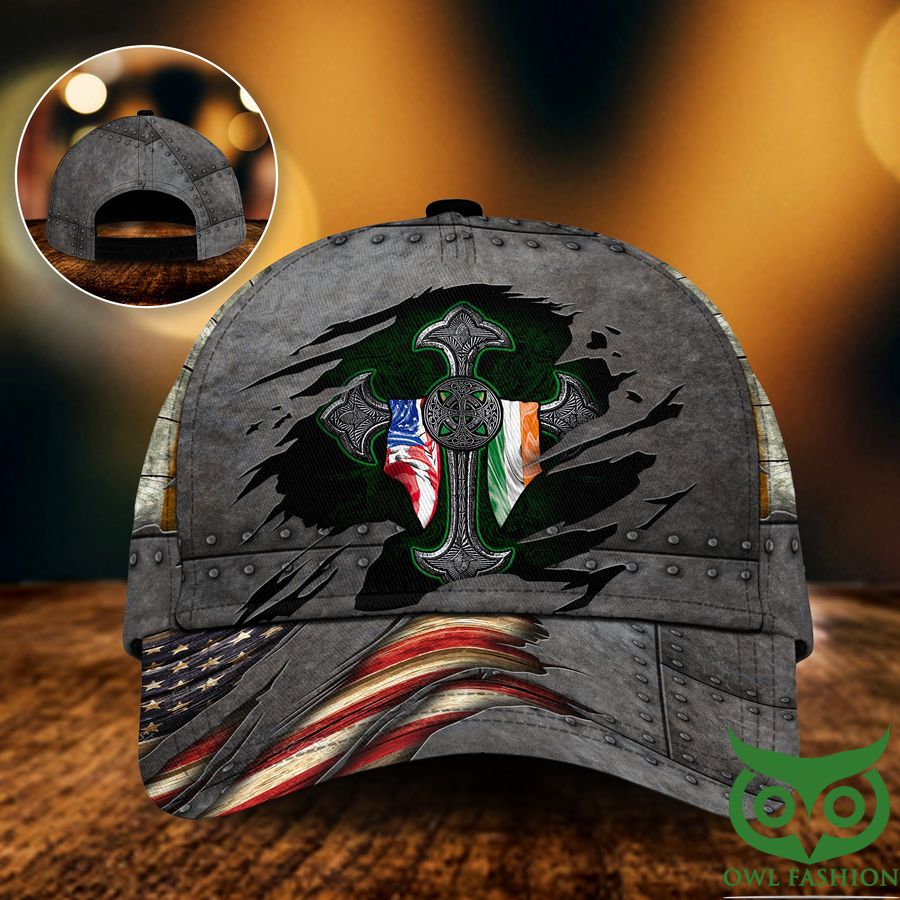 24 Saint Patrick Irish cross American Classic cap