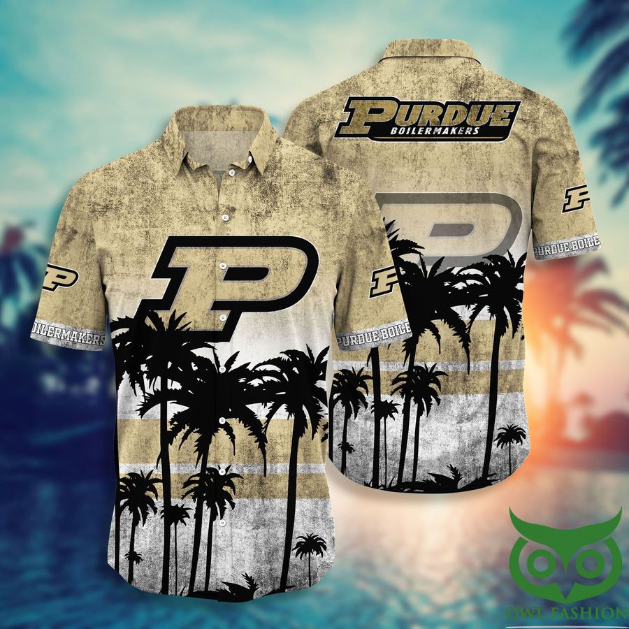 108 Purdue Boilermakers NCAA T shirt Hawaiian Shirt and Shorts