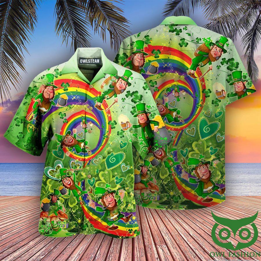 42 Saint Patrick Irish Luck Is Believing Youre Lucky Edition Hawaiian Shirt