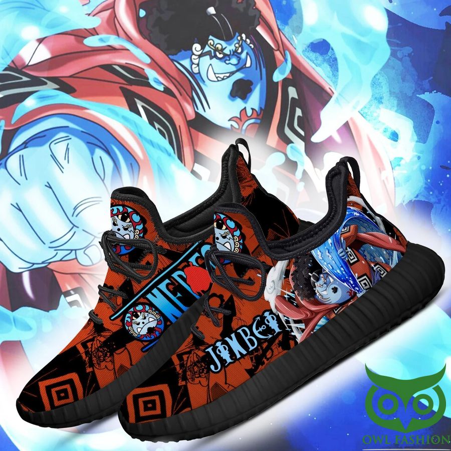 114 One Piece Jinbei Custom One Piece Anime Reze Shoes Sneakers
