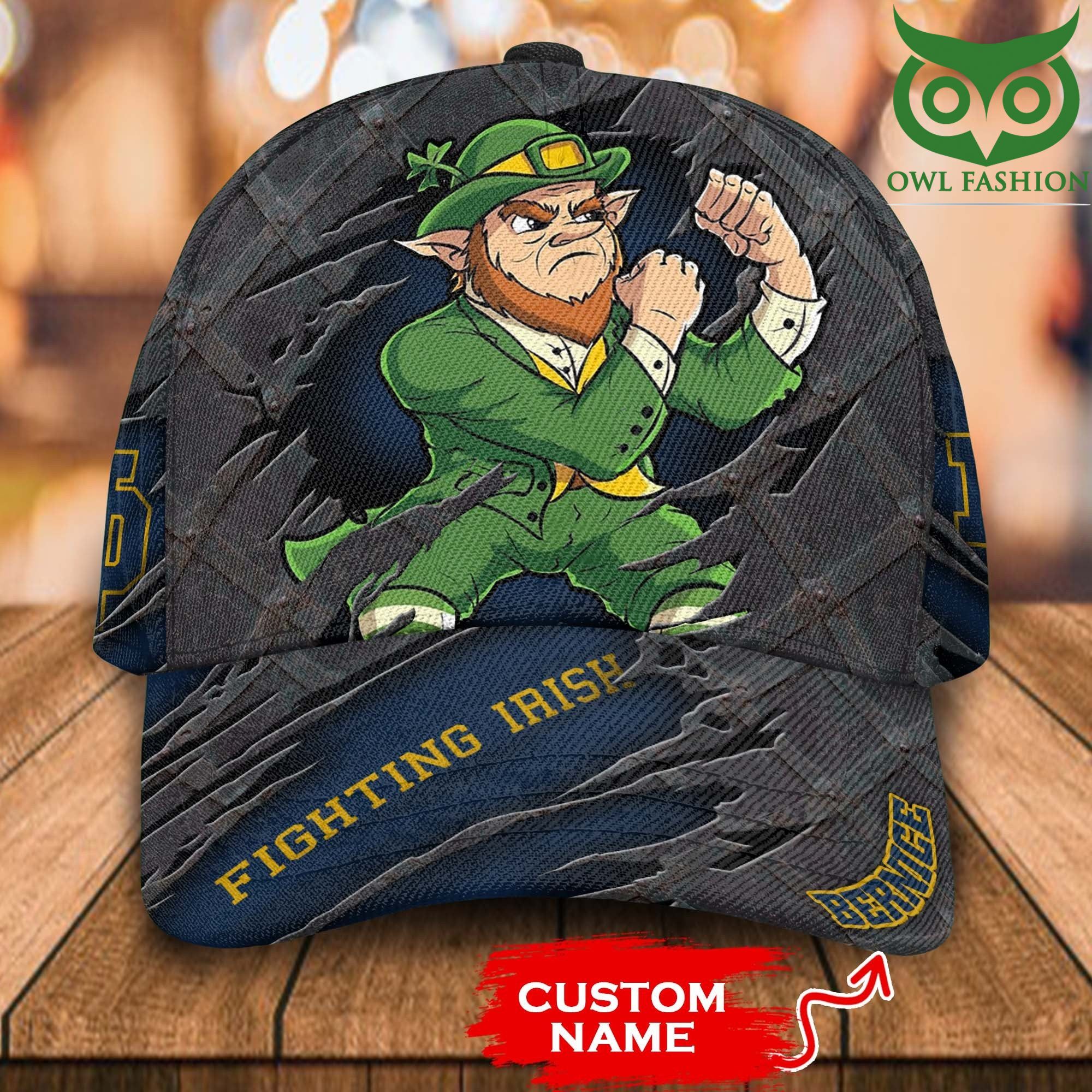 28 Fighting Irish personalized classic cap