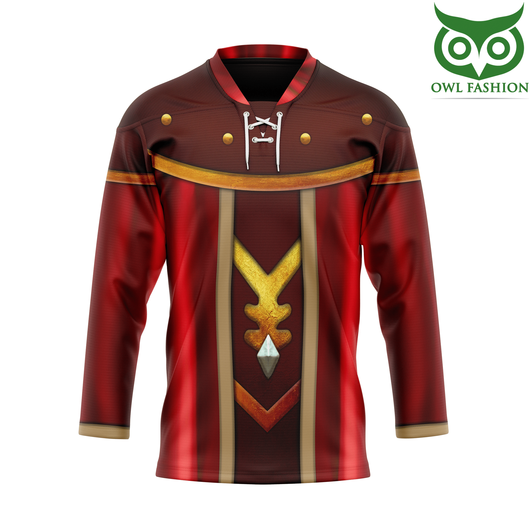 191 3D D and D Dungeon Master Custom Hockey Jersey