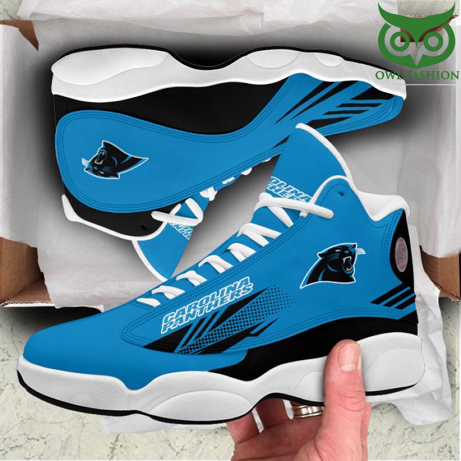 10 NFL Carolina Panthers Air Jordan 13 Shoes Sneaker