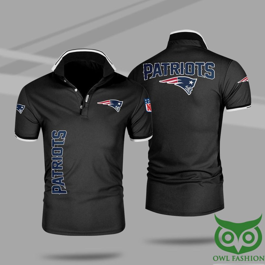 NFL New England Patriots Premium 3D Polo Shirt