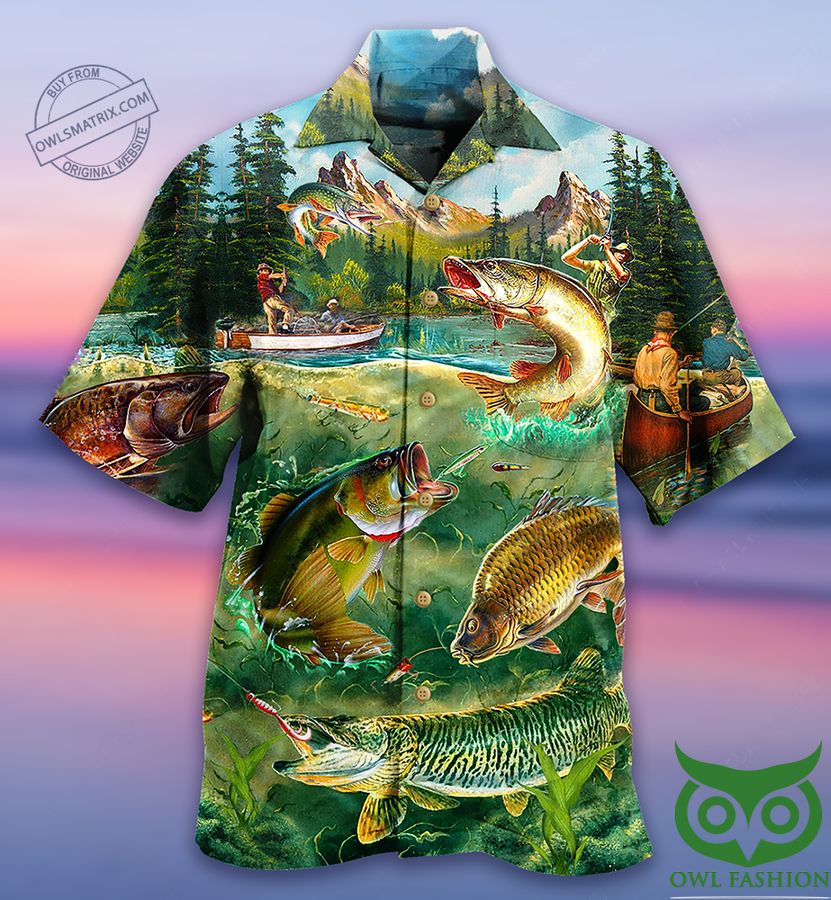 Fishing Special Limited Edition Forest View Hawaiian Shirt