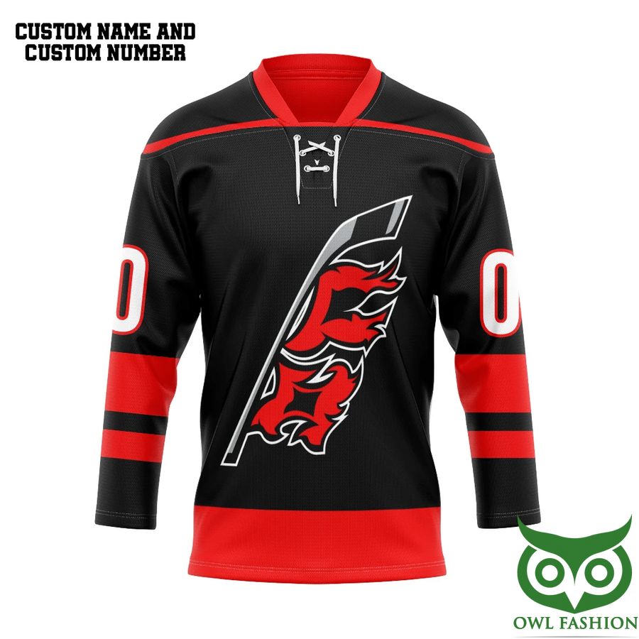 3D Carolina Hurricanes NHL Custom Name Number Hockey Jersey